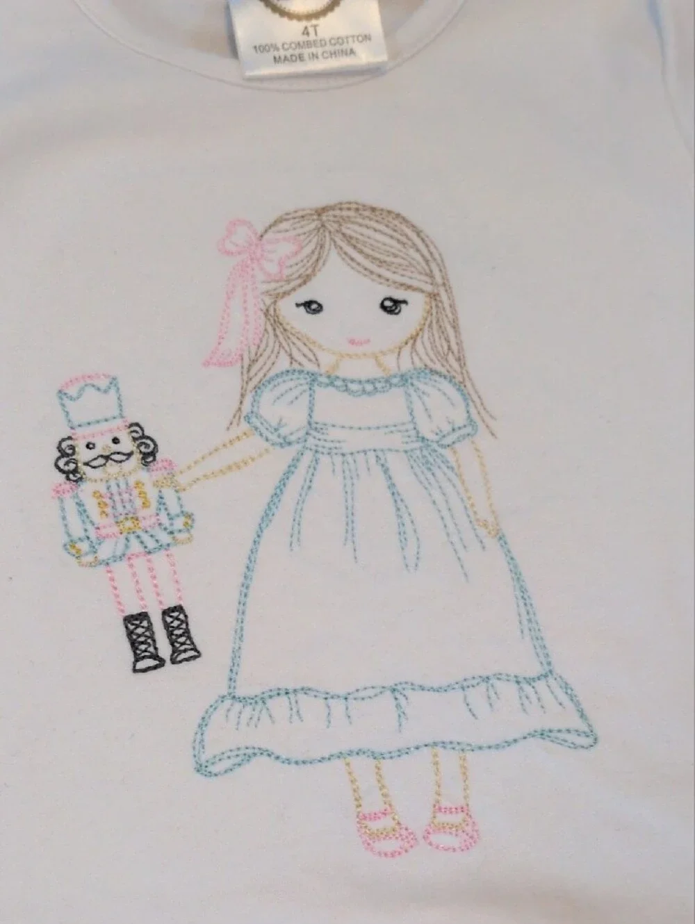 Girls Embroidered Nutcracker Dress - 4T